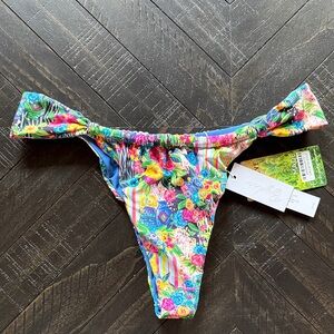 Bydee Multicolor Floral Bikini Bottom